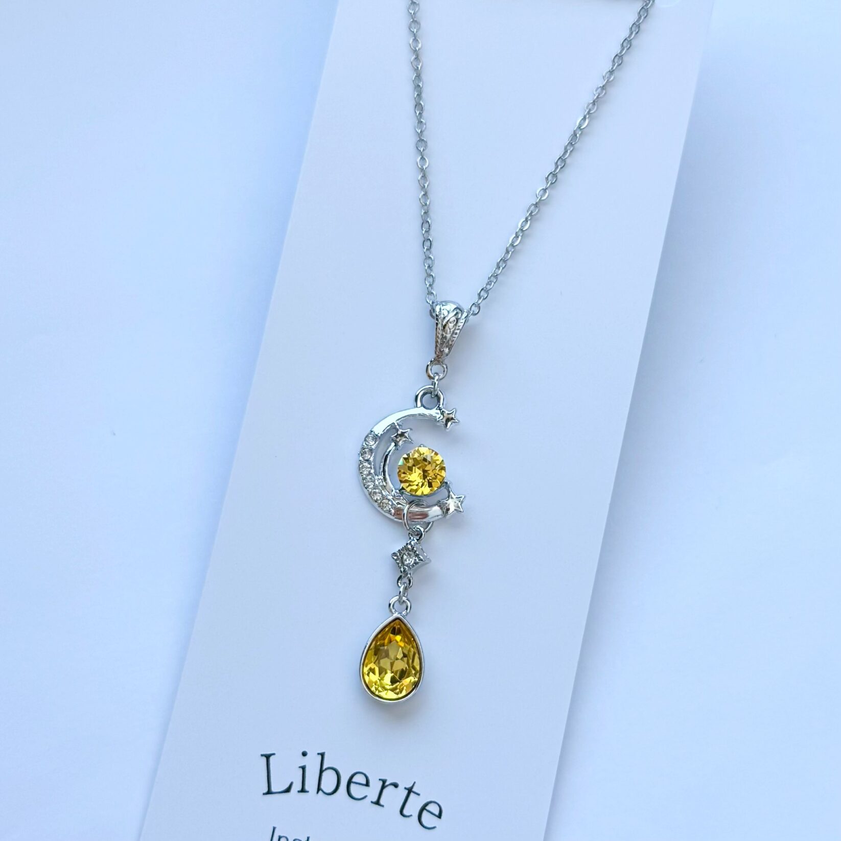 【在庫限りで終売】ウラノメトリア ネックレス/silver×トパーズ
