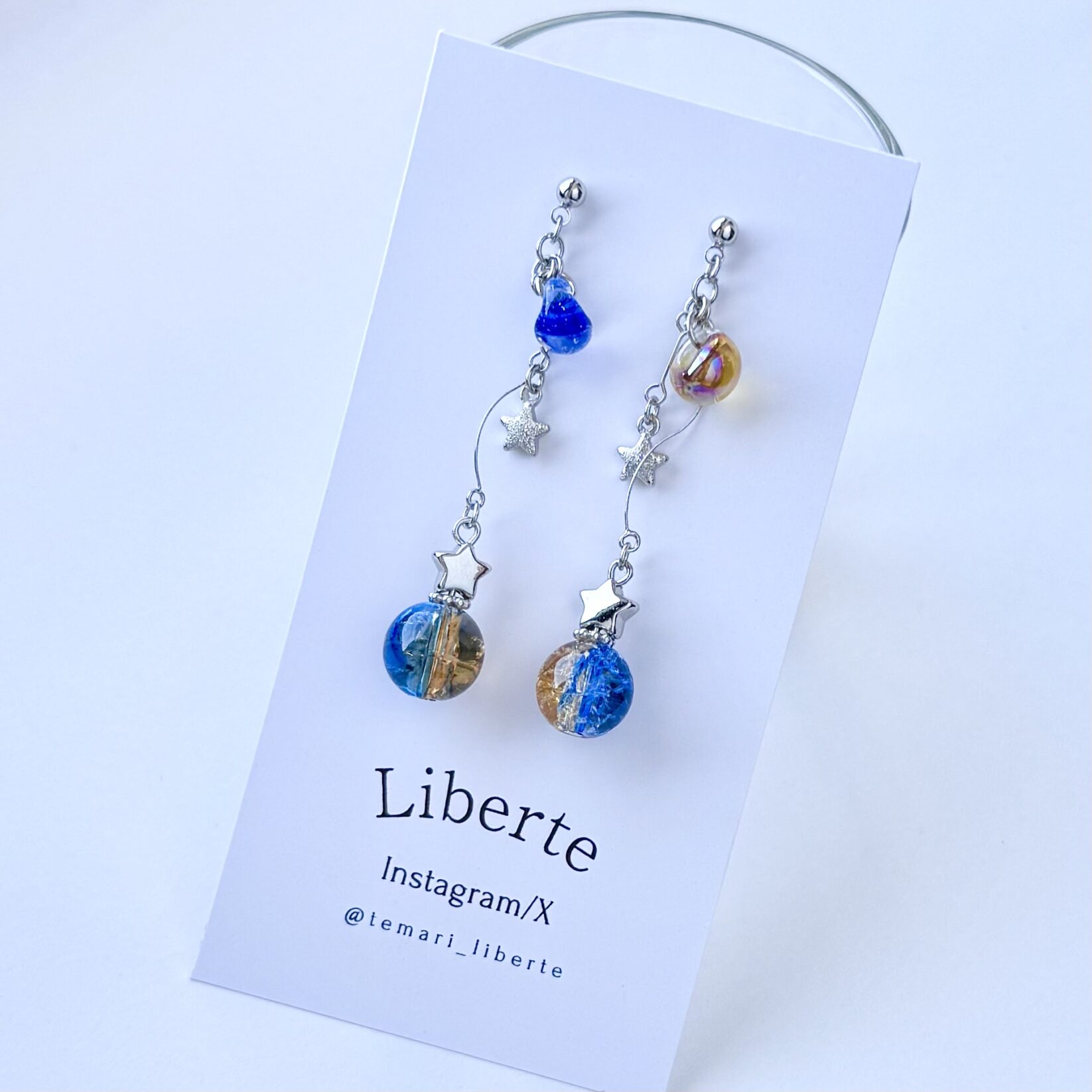 [耳飾り]Céleste(silver)/-よぞらのいろ-