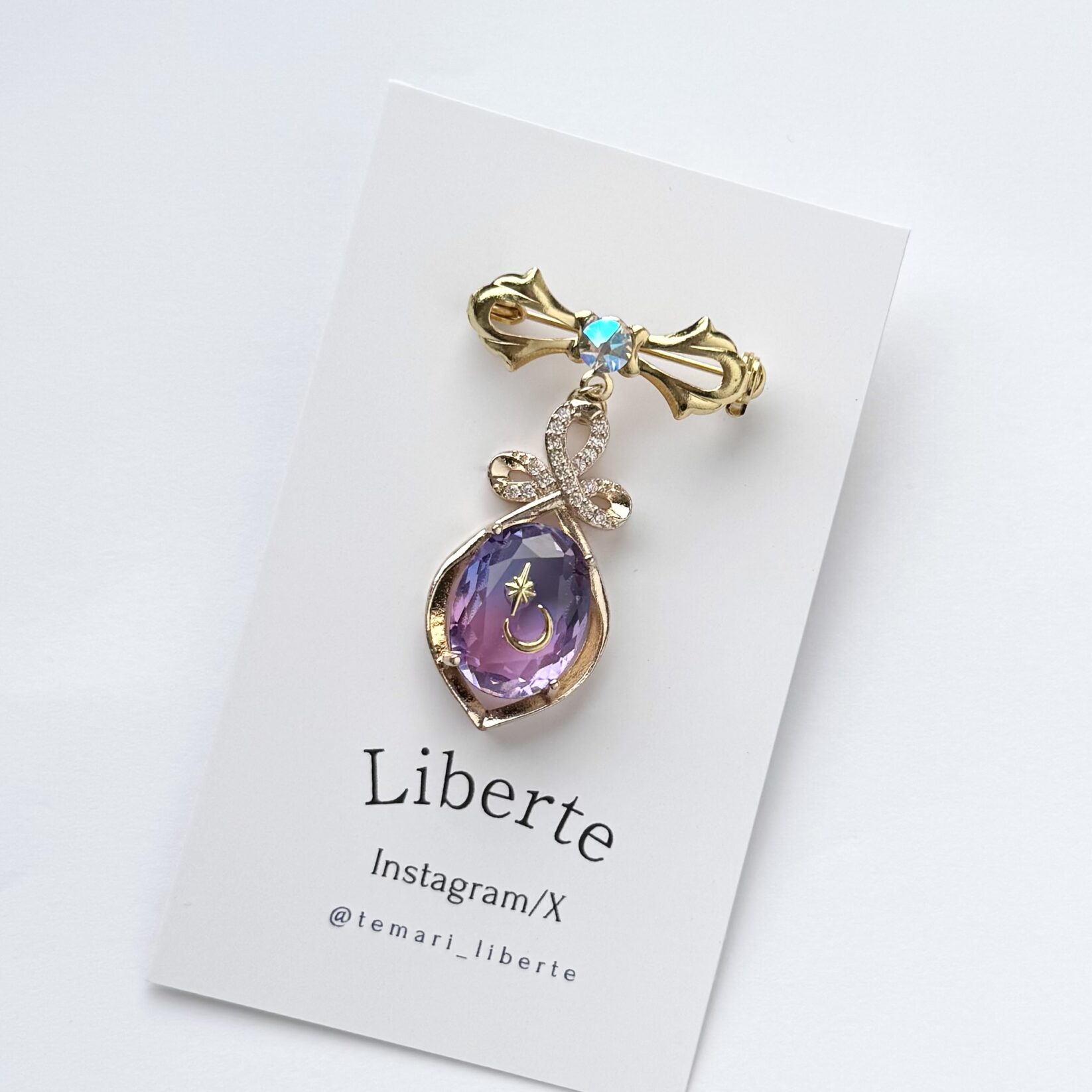 New宝星石ブローチ/Dream