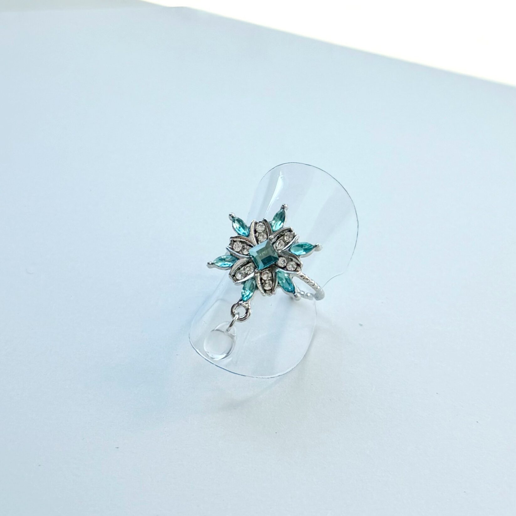 スノードロップリング/水色