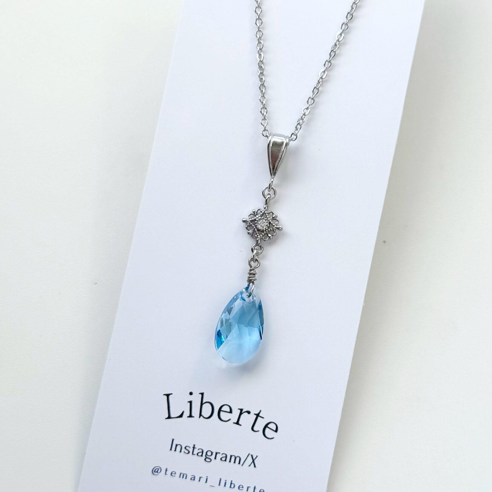 Dress/雫型/アクアマリン