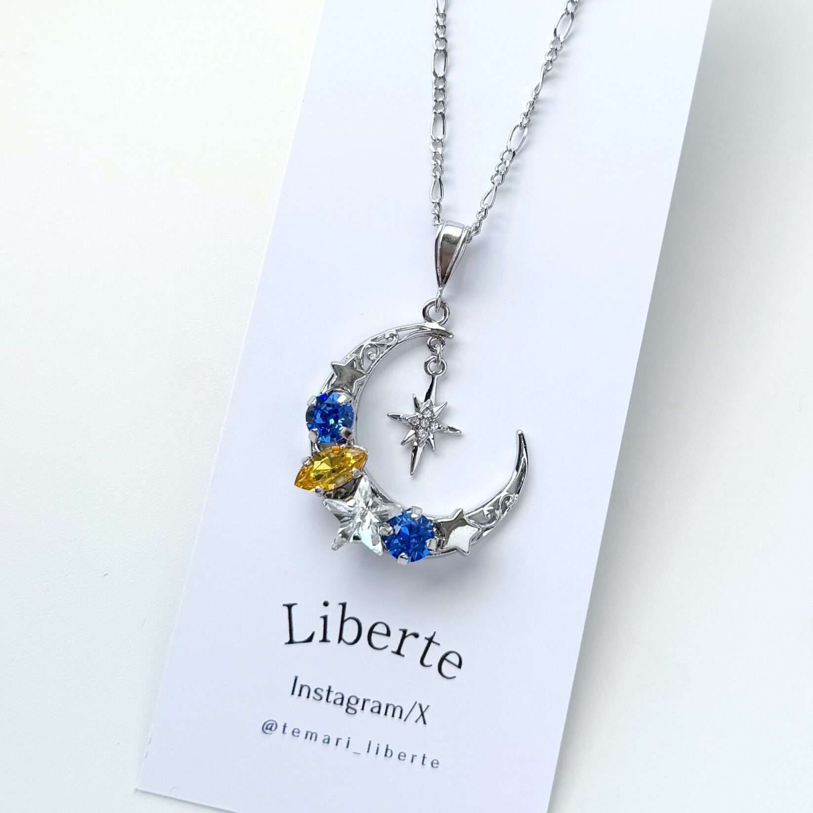 煌月ネックレス/よぞらのいろ