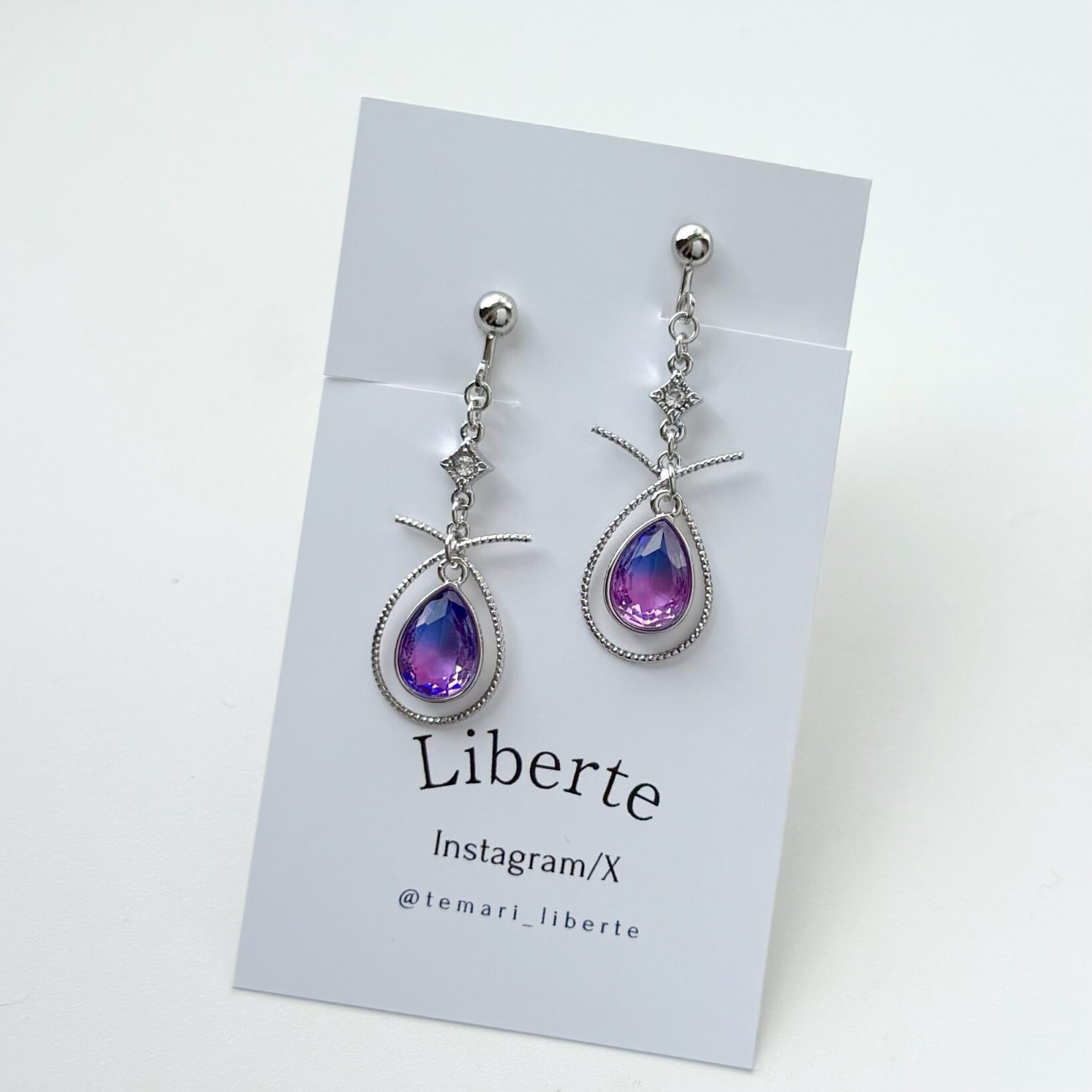 星雫の芽吹き/耳飾り/刻の色-4:34am- (配色逆版)