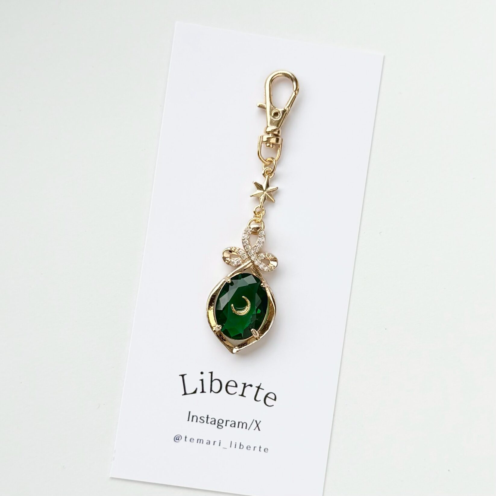 宝星石のキーチャーム/Forest