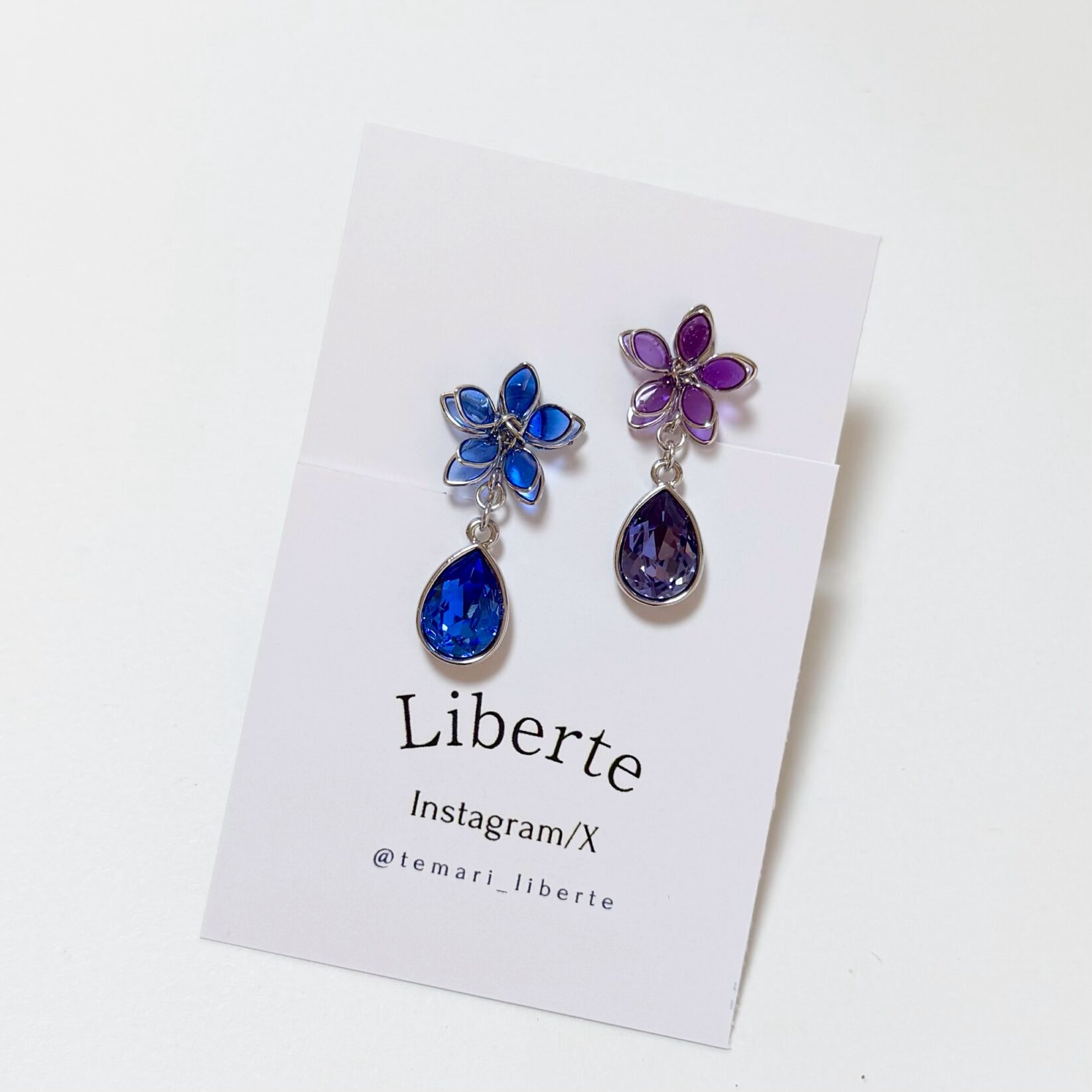 天空の華雫/サファイア×タンザナイト