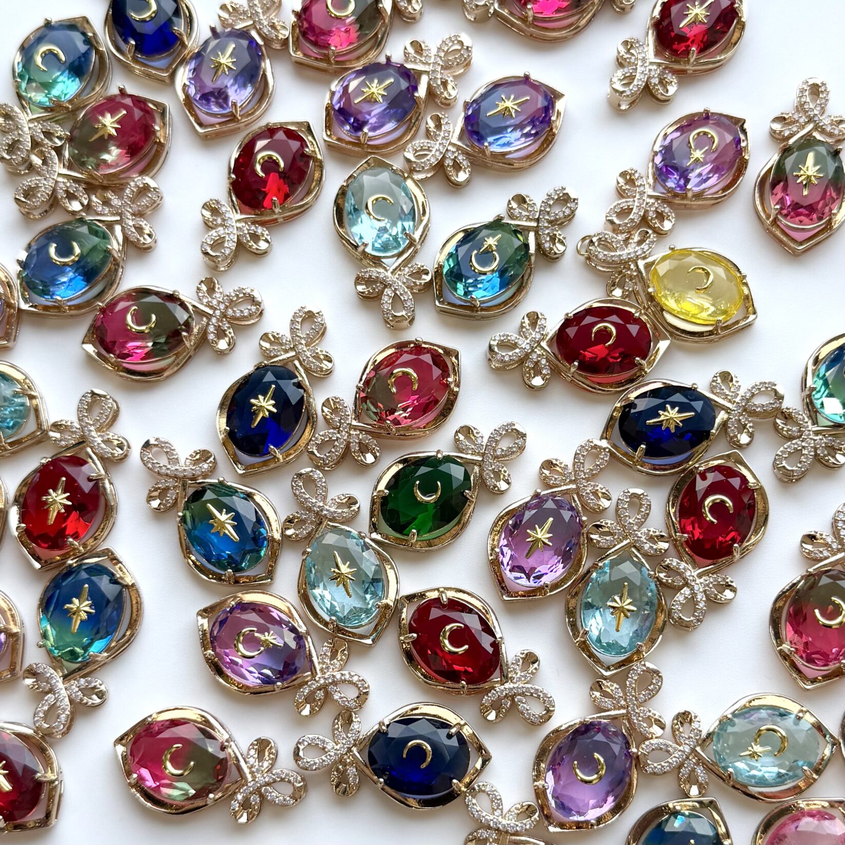 宝星石のキーチャーム/ランダム2色