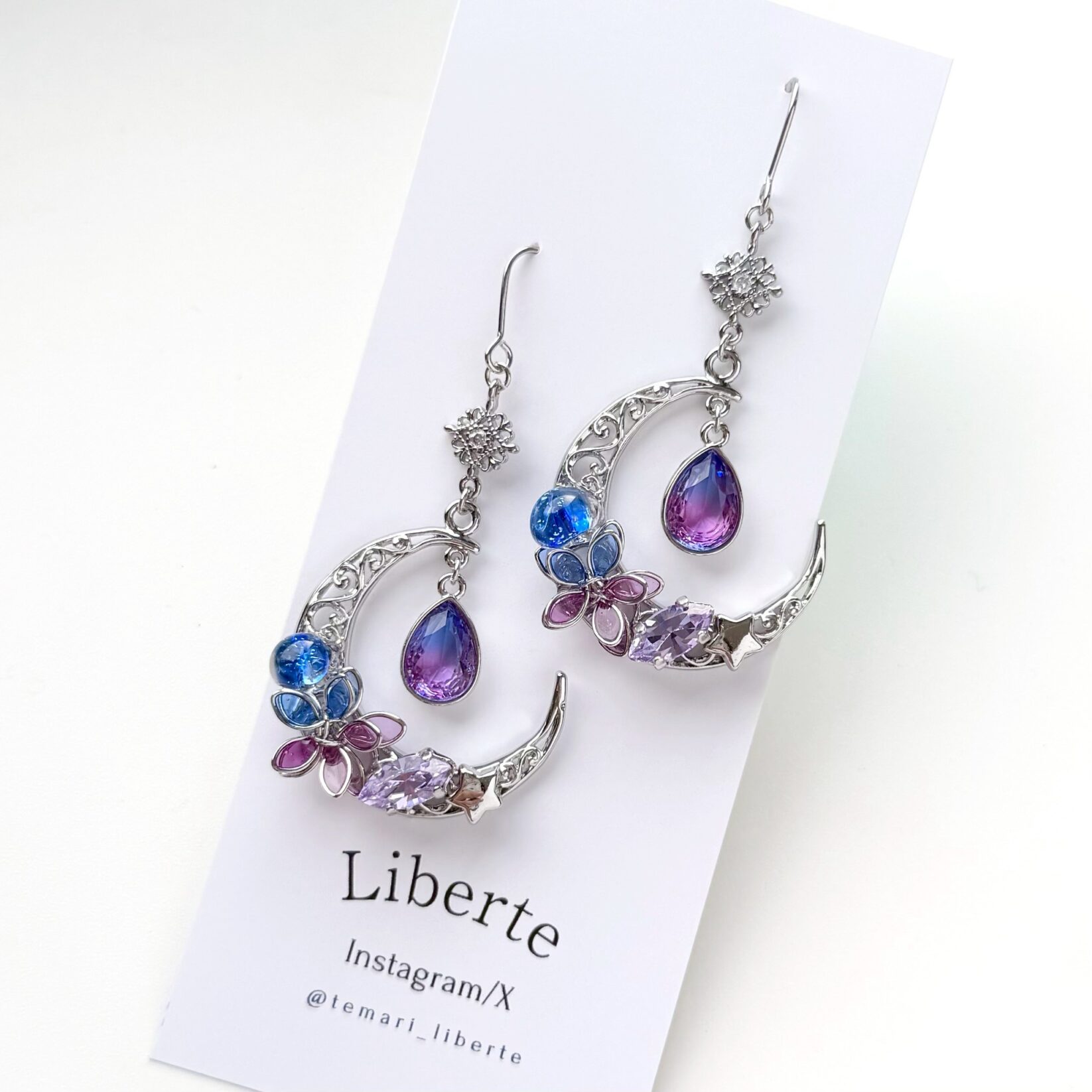 【※カラー変更可】風月煌華の耳飾り【両耳販売】