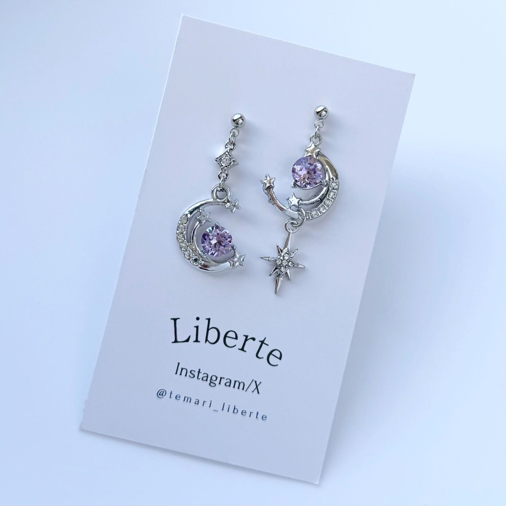 Secret de la lune /Silver/ライトバイオレット