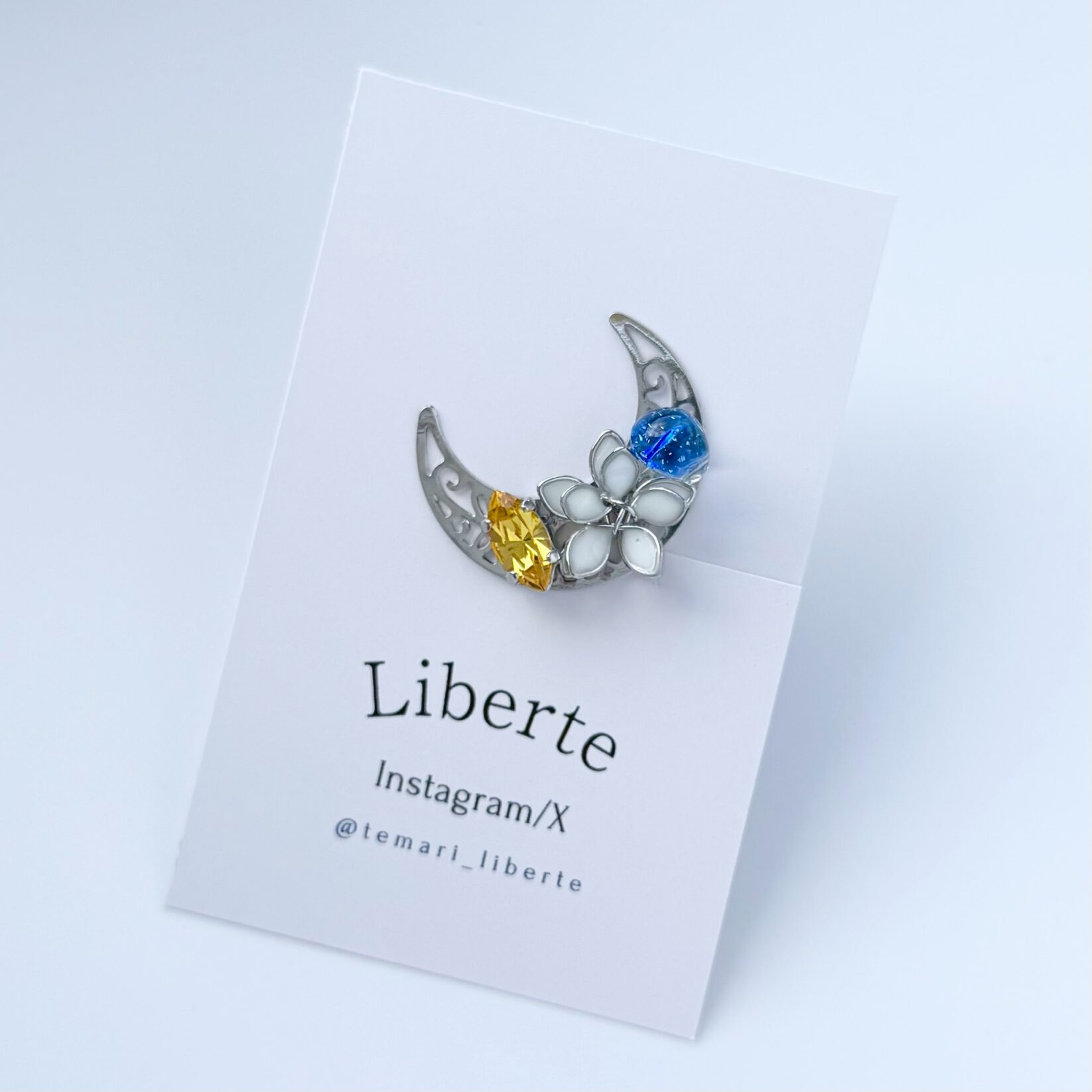 ［左耳用］華月イヤーカフ/よぞらのいろ