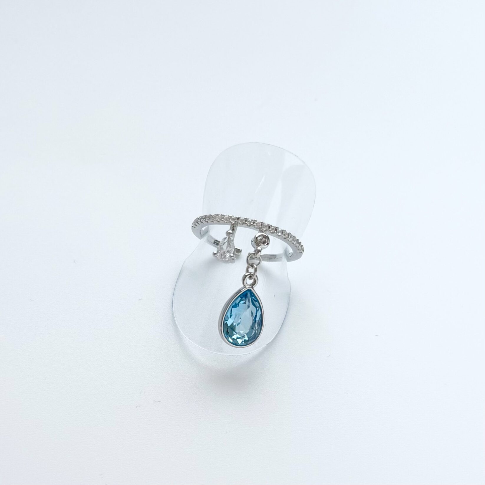 Luminas/リング/アクアマリンイグナイト×Silver