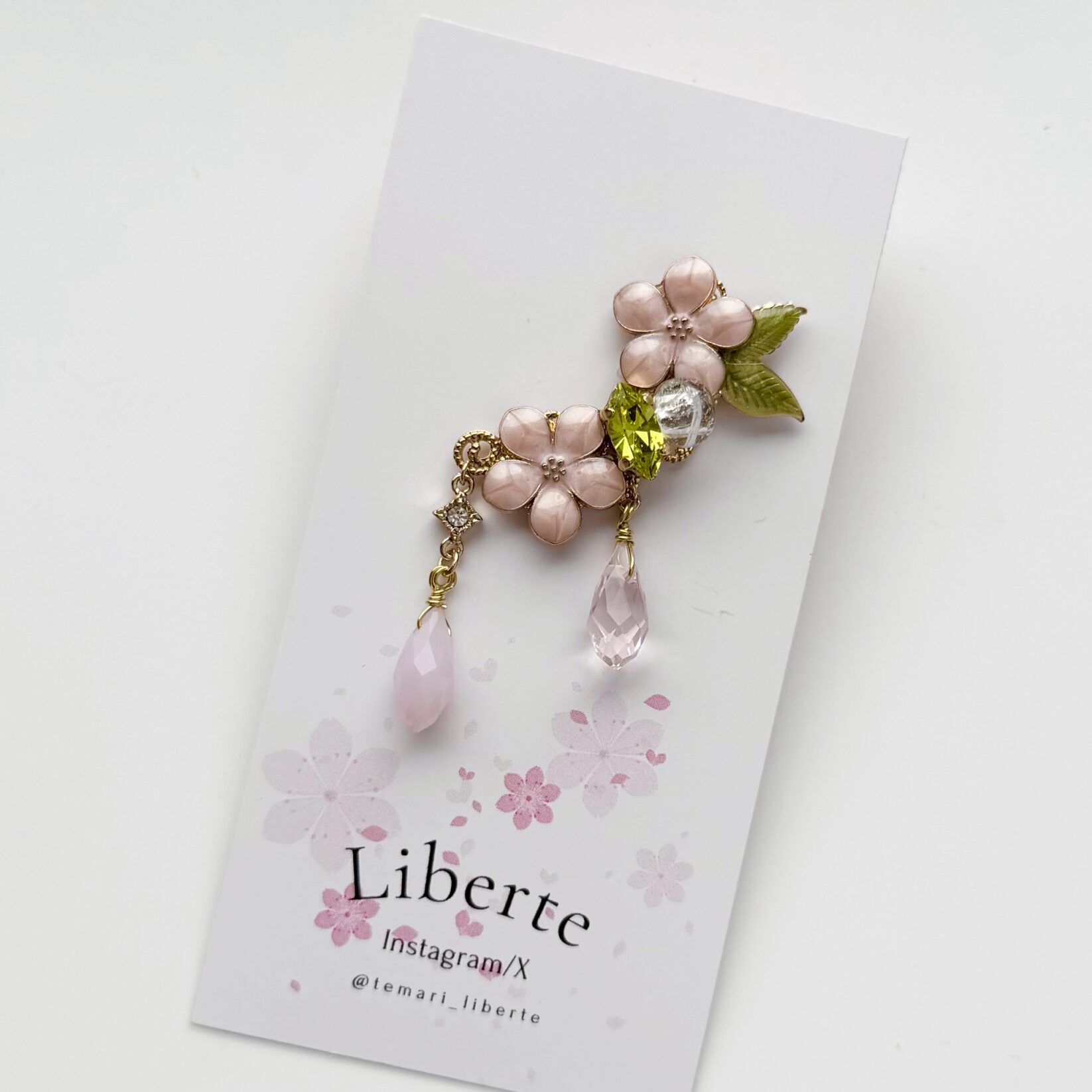 [左耳用]桜纏イヤーカフのみ