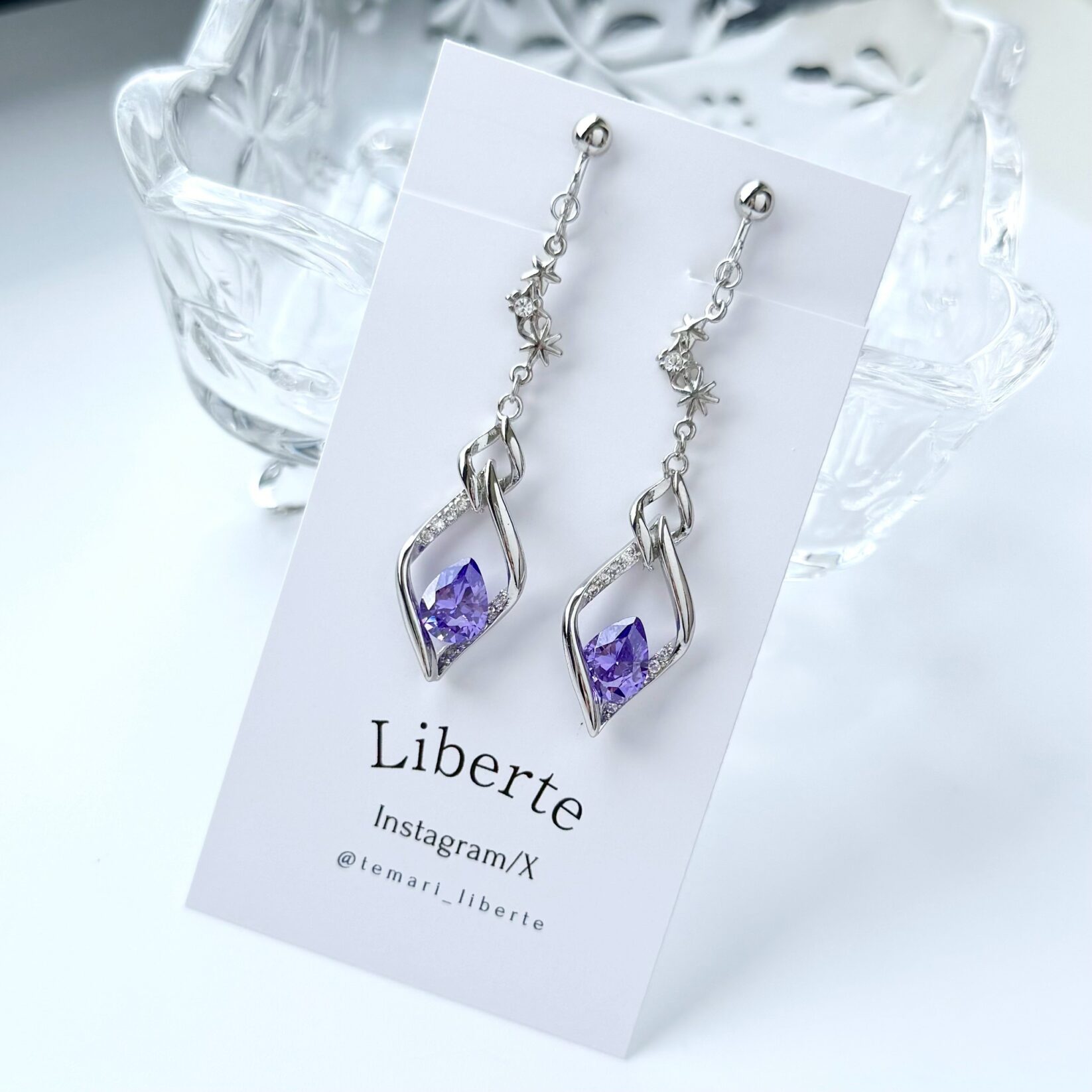 Ciel étoile/耳飾り/タンザナイト