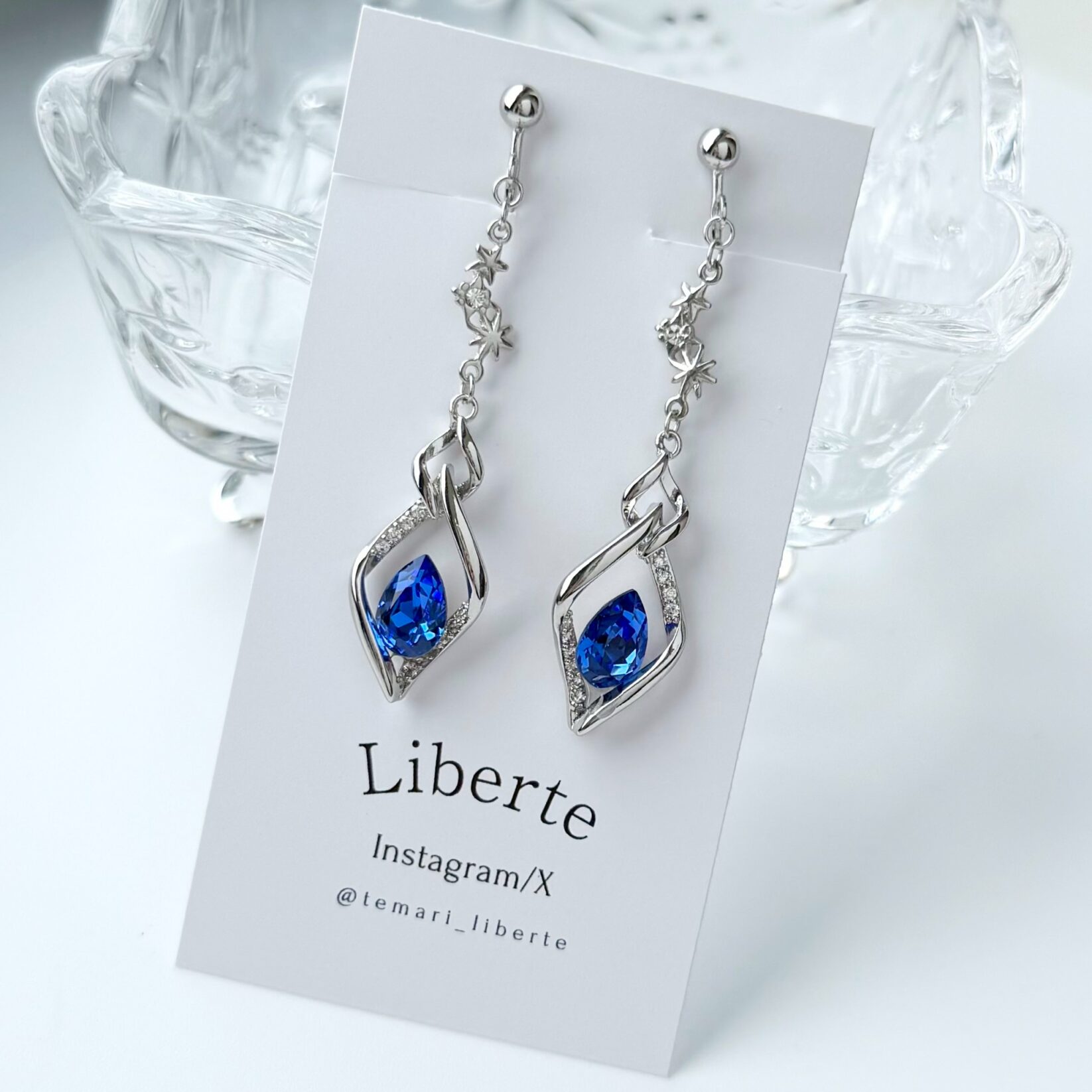 Ciel étoile/耳飾り/サファイア